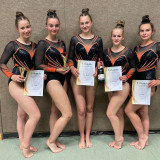 Reinhard-Schaller-Pokal Pokalsiegerinnen  Selina, Annika, Katharina, Siri und Nici