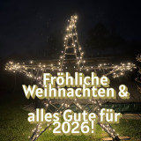 Frohe Wiehnachten 2025